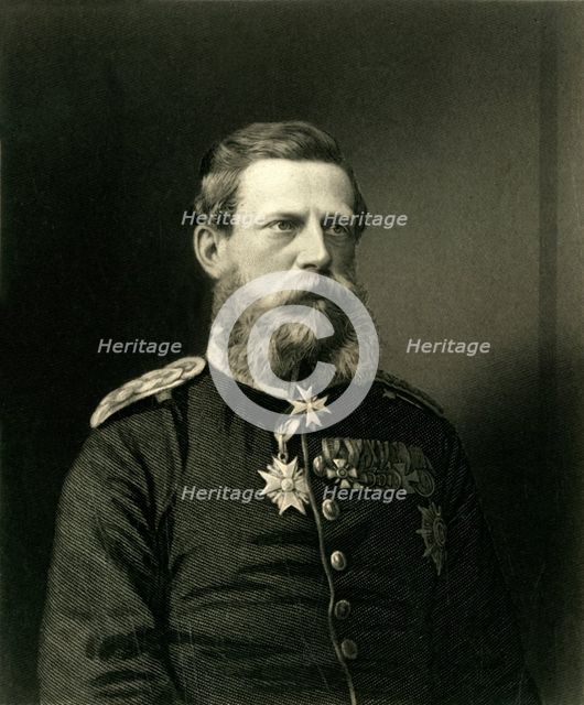 'Crown Prince of Prussia', c1872. Creator: William Holl.