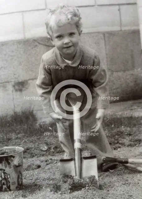 Crown Prince Carl Gustaf of Sweden's 3rd birthday, 30 April 1949. Creator: Karl Sandels.