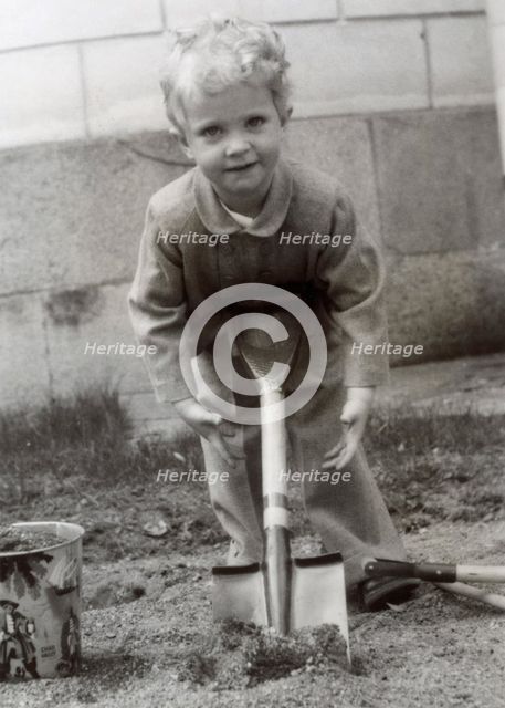 Crown Prince Carl Gustaf of Sweden's 3rd birthday, 30 April 1949. Creator: Karl Sandels.