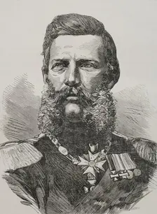 Crown Prince Frederick William of Prussia (1831-1888), Member of the House of Hohenzollern, 1870. Creator: Unknown
