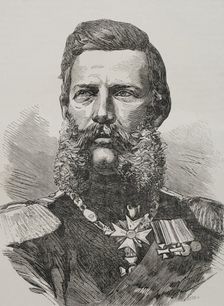 Crown Prince Frederick William of Prussia (1831-1888), Member of the House of Hohenzollern, 1870. Creator: Unknown