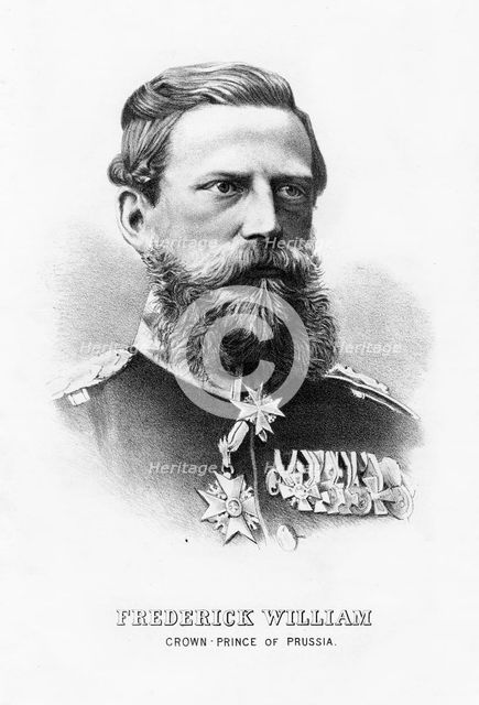 Crown Prince Frederick William of Prussia, 19th century. Artist: Unknown
