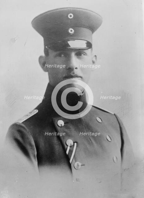 Crown Prince George -- Greece, between c1910 and c1915. Creator: Bain News Service.