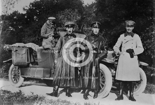 Crown Prince Germany at front, 1915. Creator: Bain News Service.
