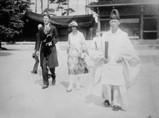 Crown Prince & P'cess [princess] of Sweden in Tokyo, between c1915 and c1920. Creator: Bain News Service