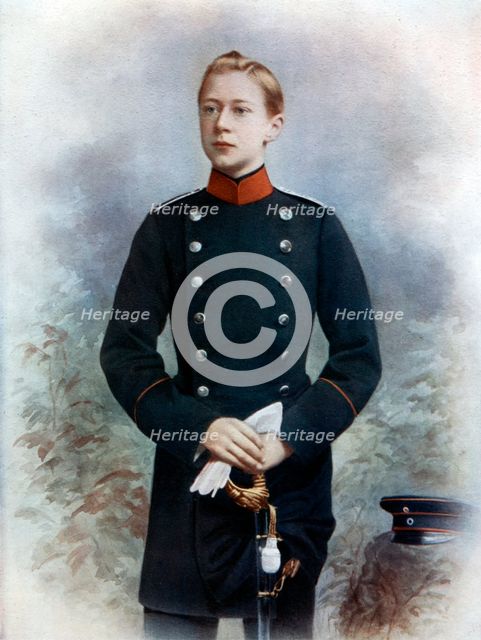 Crown Prince Wilhelm of Prussia and Germany, late 19th-early 20th century. Artist: Unknown