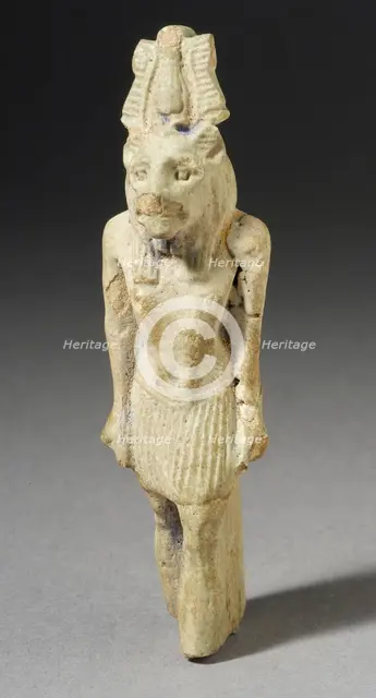 Crowned Male Figure, Late Period (724-333 BCE). Creator: Unknown.