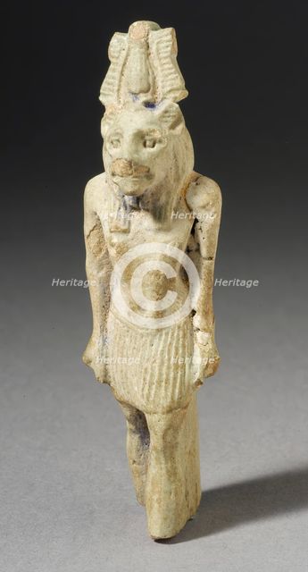 Crowned Male Figure, Late Period (724-333 BCE). Creator: Unknown.