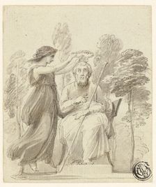 Crowning Homer, n.d. Creator: Thomas Stothard
