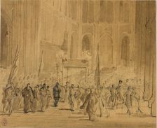 Crowning of a Prince, n.d. Creator: Jehan Georges Vibert