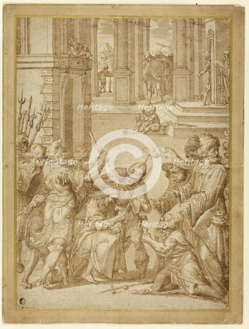 Crowning of Thorns, n.d. Creators: Christoph Schwarz, Joannes Stradanus, Jan Swart Van Groningen.