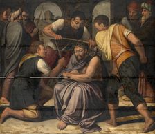 Crowning with Thorns, 1565. Creator: Lambert van Noort