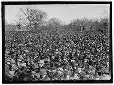 Crowd At U.S. Capitol, Washington, D.C., between 1910 and 1921. Creator: Harris & Ewing
