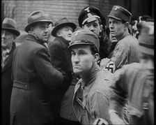 Crowd Including Men in Nazi Uniforms, 1933. Creator: British Pathe Ltd