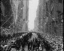 Crowd Watching a Parade, 1933. Creator: British Pathe Ltd