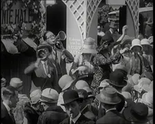 Crowds of People Having Fun at a Garden Fete, 1926. Creator: British Pathe Ltd