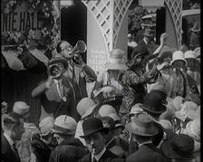 Crowds of People Having Fun at a Garden Fete, 1926. Creator: British Pathe Ltd