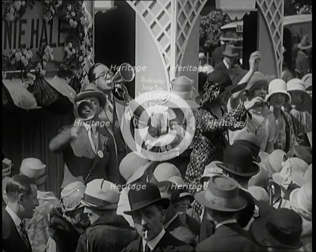 Crowds of People Having Fun at a Garden Fete, 1926. Creator: British Pathe Ltd.