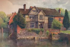 Crowhurst Place 1912, (1914). Artist: James S Ogilvy