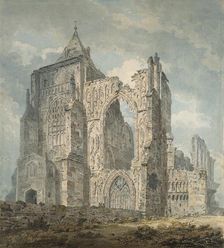 Crowland Abbey, Lincolnshire, c1793. Artist: Thomas Girtin