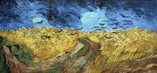 Crows Over Wheatfield 1890. Artist: Vincent van Gogh