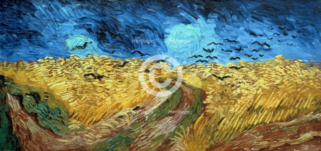 'Crows Over Wheatfield', 1890. Artist: Vincent van Gogh