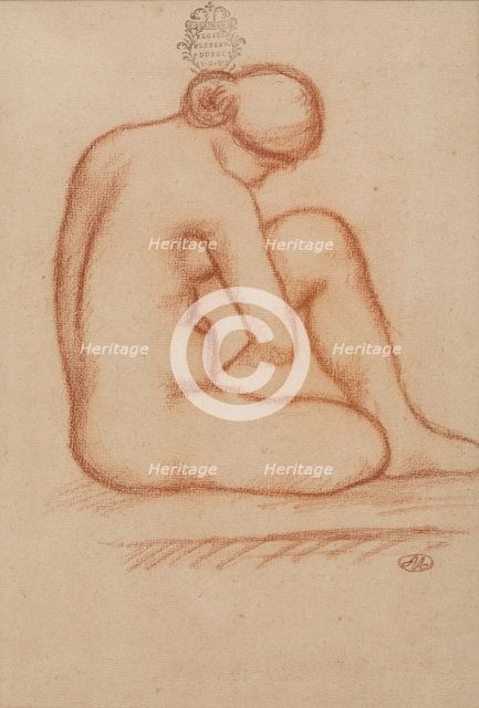 Crouching Nude. Creator: Aristide Maillol.