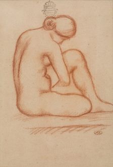Crouching Nude. Creator: Aristide Maillol