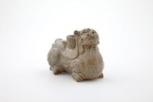 Crouching feline, 265-316. Creator: Unknown
