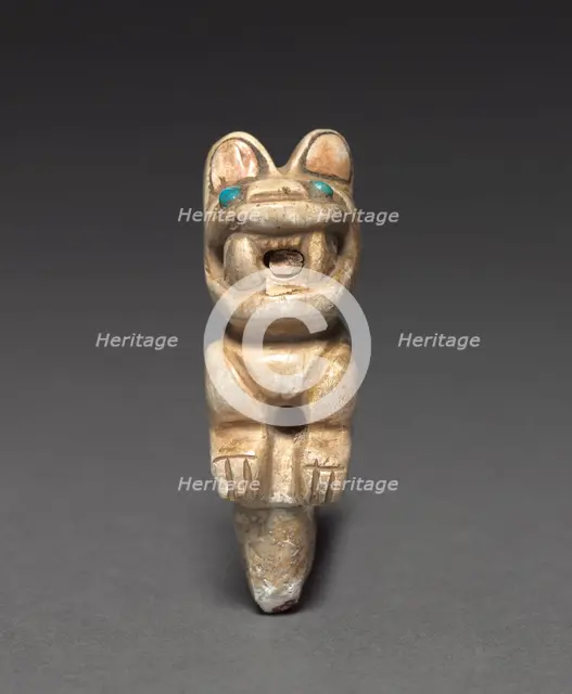 Crouching Feline, c. 500-900. Creator: Unknown.