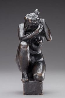 Crouching Female, c1900. Creator: Aristide Maillol