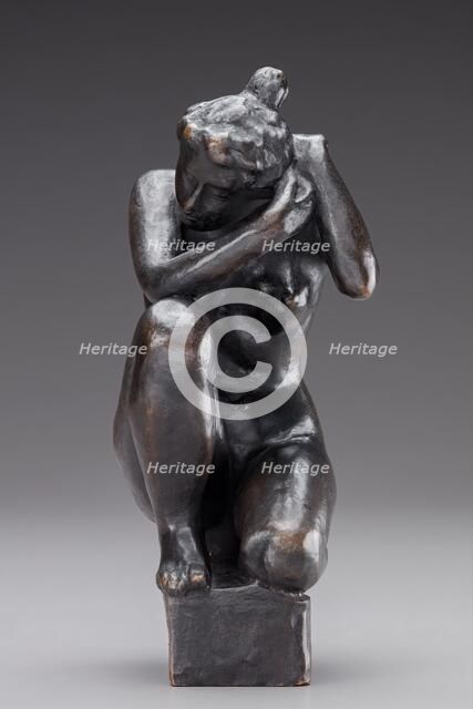 Crouching Female, c1900. Creator: Aristide Maillol.