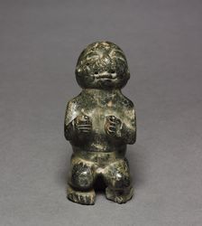 Crouching Figure, 900-300 BC. Creator: Unknown