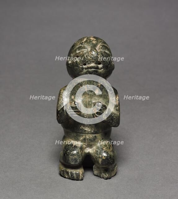 Crouching Figure, 900-300 BC. Creator: Unknown.