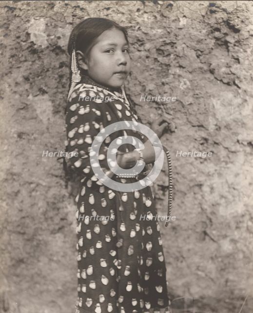 Crow child, 1908. Creator: Edward Sheriff Curtis.