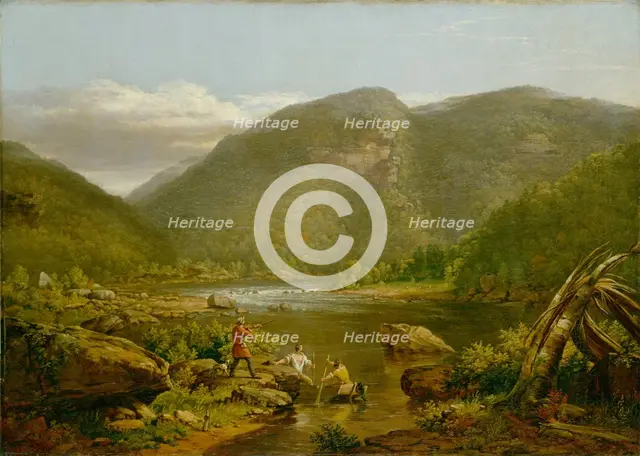 Crow's Nest, 1848. Creator: Worthington Whittredge.
