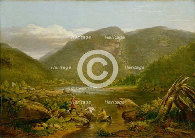 Crow's Nest, 1848. Creator: Worthington Whittredge.