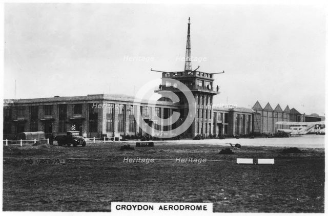 Croydon Aerodrome, 1936. Artist: Unknown