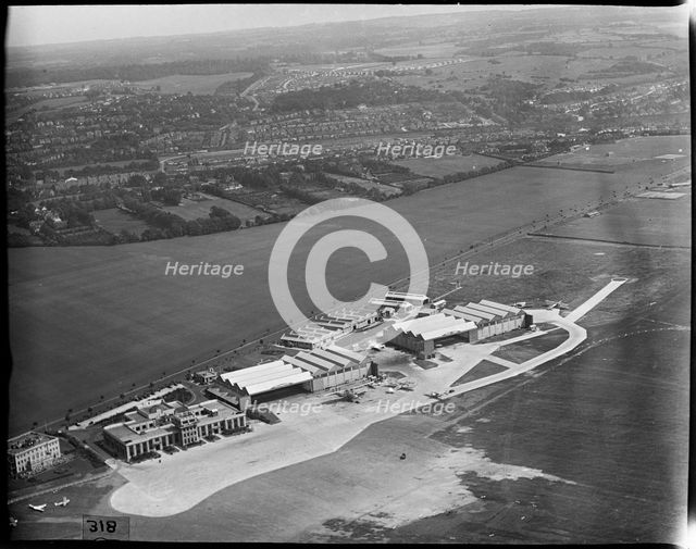 Croydon Airport, Croydon, London, c1930s. Creator: Arthur William Hobart.