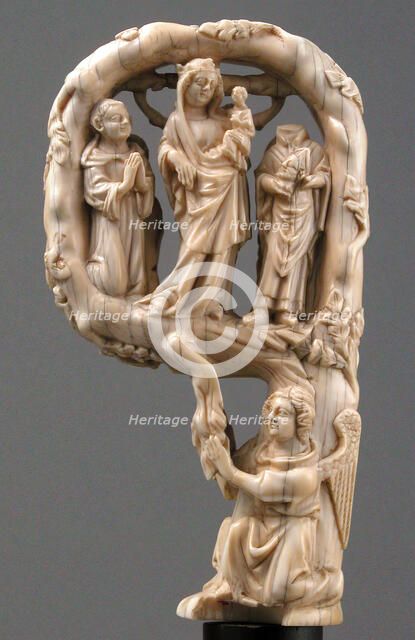 Crozier Head, French, ca. 1350. Creator: Unknown.