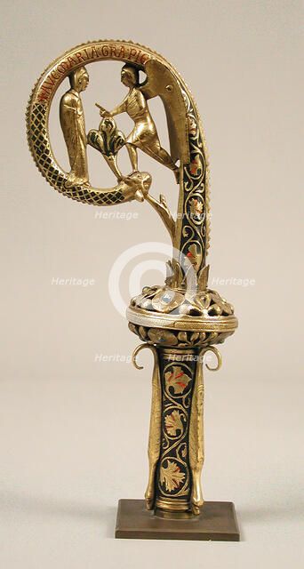 Crozier Head, French, early 20th century (original dated 13th century). Creator: Unknown.