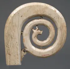 Crozier Head, Italian, 12th-13th century. Creator: Unknown