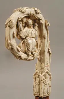 Crozier Head, Italian, ca. 1350-75. Creator: Unknown