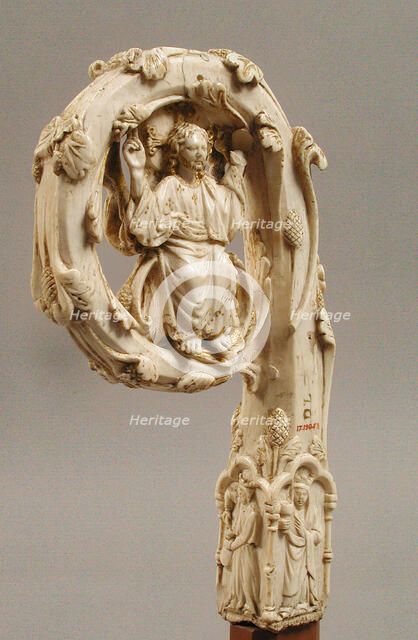 Crozier Head, Italian, ca. 1350-75. Creator: Unknown.