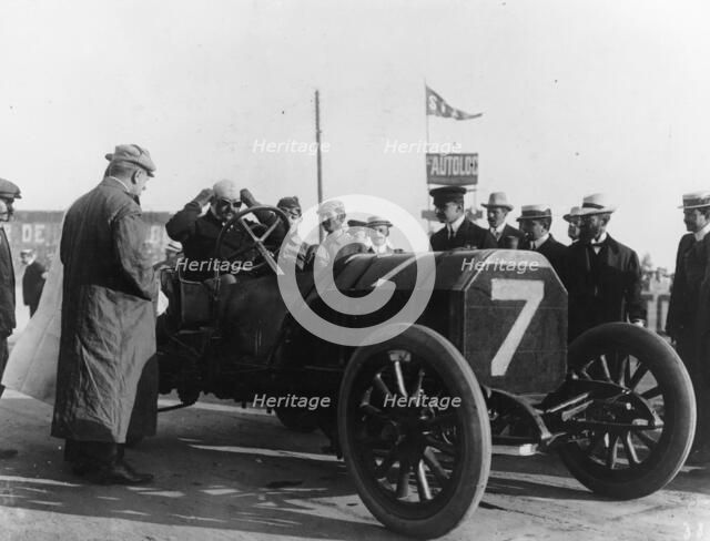 CS Rolls in a racing car, c1905-c1910. Artist: Unknown