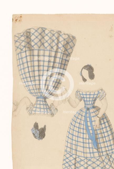 Cut out doll, 1845. Creator: Anon.