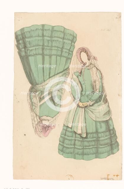 Cut out doll, 1845. Creator: Anon.