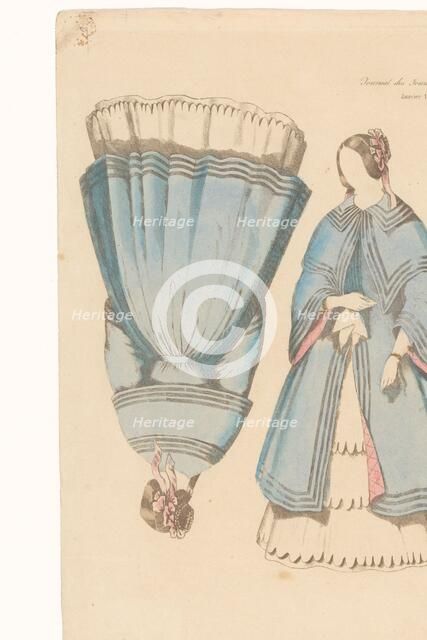 Cut out doll, 1845. Creator: Anon.