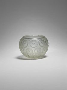 Cut-Glass Cup, Iran, 8th-9th century. Creator: Unknown
