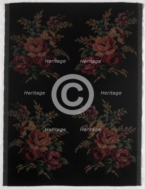 Cut Silk Velvet, 1800s. Creator: Unknown.